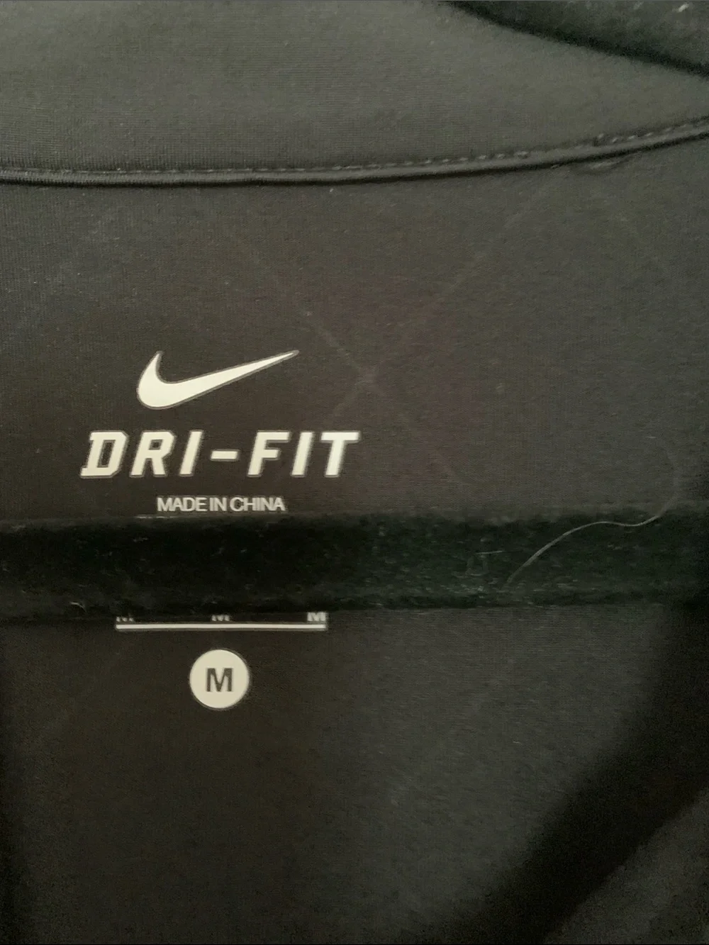 Nike Black Dri-FIT Sleeveless Golf Polo Tank